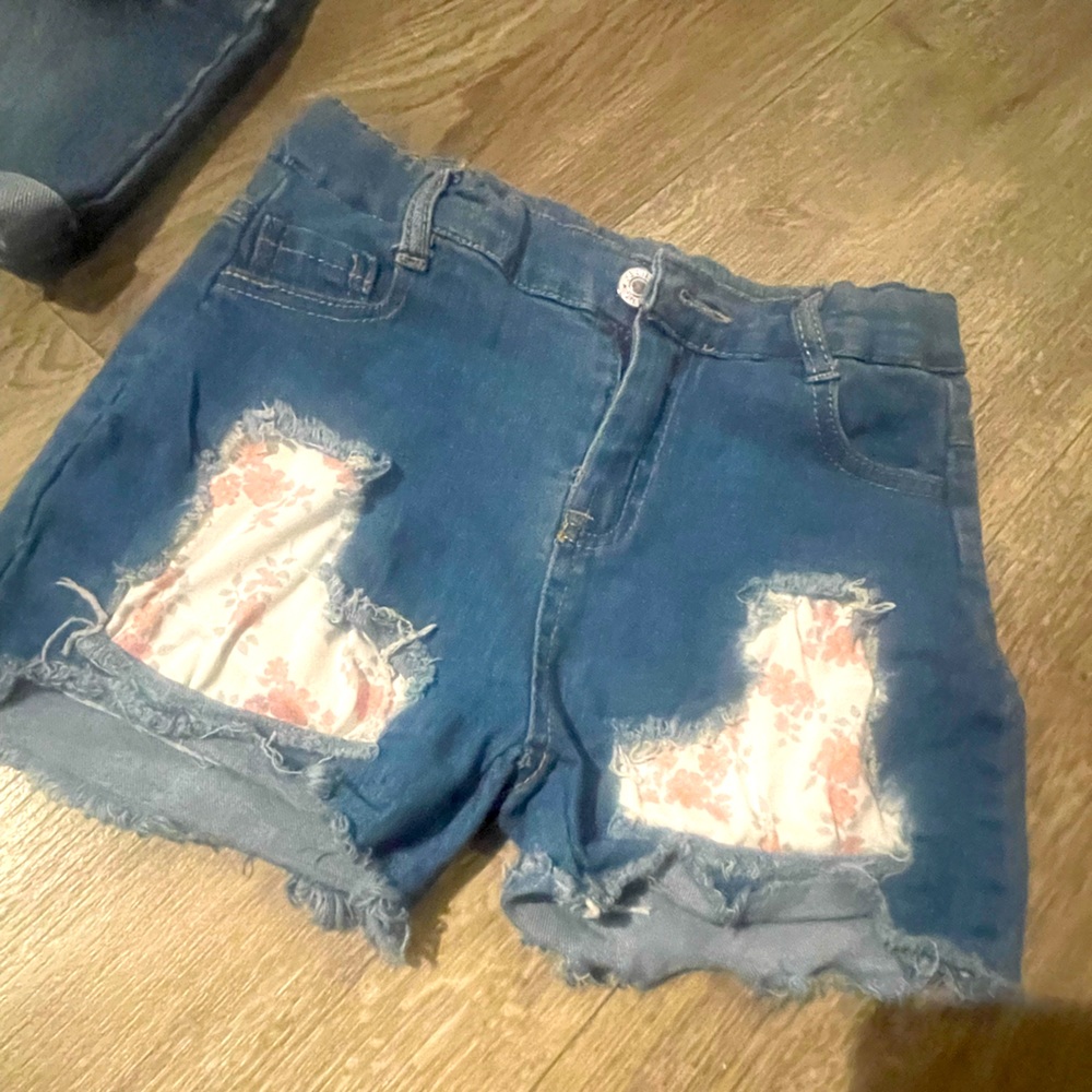 Girls 7/8 shorts denim